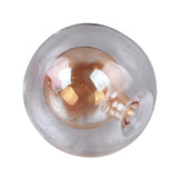 Maxbell Lampshade Cover Ceiling Light Fixture Office Bedroom Glass Globe Lamp Shade Brown 80mm