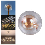 Maxbell Lampshade Cover Ceiling Light Fixture Office Bedroom Glass Globe Lamp Shade Brown 80mm