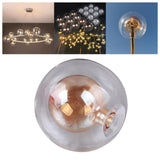 Maxbell Lampshade Cover Ceiling Light Fixture Office Bedroom Glass Globe Lamp Shade Brown 80mm