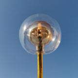Maxbell Lampshade Cover Ceiling Light Fixture Office Bedroom Glass Globe Lamp Shade Brown 80mm