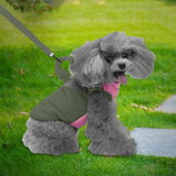 Maxbell Stylish Dog Cold Weather Coats Vest Costumes Apparel for Outdoor Walking Dark Green