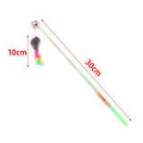 Maxbell Kitten Cat Teaser Wand Interactive Toy vivid Accessory Indoor Flexible