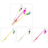 Maxbell Kitten Cat Teaser Wand Interactive Toy vivid Accessory Indoor Flexible