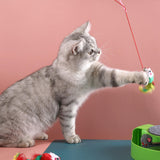 Maxbell Kitten Cat Teaser Wand Interactive Toy vivid Accessory Indoor Flexible