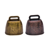 Maxbell Retro Style Grazing Bells for Cattle Pets Supplies Bronze Color