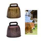 Maxbell Retro Style Grazing Bells for Cattle Pets Supplies Bronze Color