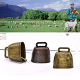 Maxbell Retro Style Grazing Bells for Cattle Pets Supplies Bronze Color