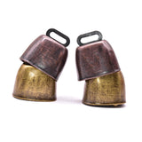 Maxbell Retro Style Grazing Bells for Cattle Pets Supplies Bronze Color