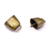 Maxbell Retro Style Grazing Bells for Cattle Pets Supplies Bronze Color