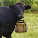 Maxbell Retro Style Grazing Bells for Cattle Pets Supplies Bronze Color
