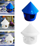 Maxbell Pigeon Water Dispenser Easy to Use Large Capacity for Hen Budgie Cockatiel Blue