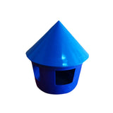 Maxbell Pigeon Water Dispenser Easy to Use Large Capacity for Hen Budgie Cockatiel Blue