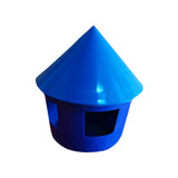 Maxbell Pigeon Water Dispenser Easy to Use Large Capacity for Hen Budgie Cockatiel Blue