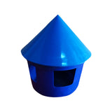 Maxbell Pigeon Water Dispenser Easy to Use Large Capacity for Hen Budgie Cockatiel Blue