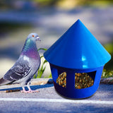 Maxbell Pigeon Water Dispenser Easy to Use Large Capacity for Hen Budgie Cockatiel Blue