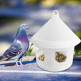 Maxbell Pigeon Water Dispenser Easy to Use Large Capacity for Hen Budgie Cockatiel Clear