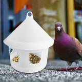 Maxbell Pigeon Water Dispenser Easy to Use Large Capacity for Hen Budgie Cockatiel Clear