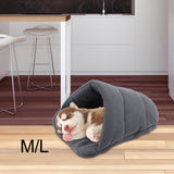 Maxbell Cat Bed Nest Hideout Comfortable Puppy Mat Cushion for Bunny Dogs Kitty Medium