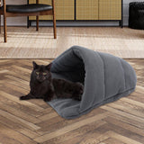 Maxbell Cat Bed Nest Hideout Comfortable Puppy Mat Cushion for Bunny Dogs Kitty Medium