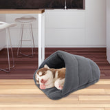 Maxbell Cat Bed Nest Hideout Comfortable Puppy Mat Cushion for Bunny Dogs Kitty Large