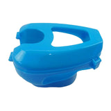 Maxbell Racing Pigeon Holder Mounting Bracket for Pet Bird Feeding Water Medications Blue