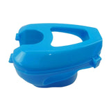 Maxbell Racing Pigeon Holder Mounting Bracket for Pet Bird Feeding Water Medications Blue