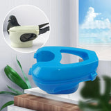 Maxbell Racing Pigeon Holder Mounting Bracket for Pet Bird Feeding Water Medications Blue