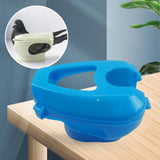 Maxbell Racing Pigeon Holder Mounting Bracket for Pet Bird Feeding Water Medications Blue