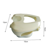 Maxbell Racing Pigeon Holder Mounting Bracket for Pet Bird Feeding Water Medications White