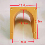 Maxbell 3 Packs Homing Pigeon House Door Barrier Free for Flying Pigeon Poultry Cage