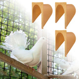 Maxbell 3 Packs Homing Pigeon House Door Barrier Free for Flying Pigeon Poultry Cage