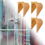 Maxbell 3 Packs Homing Pigeon House Door Barrier Free for Flying Pigeon Poultry Cage