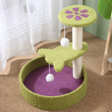 Maxbell Cat Scratcher Post Playing Climbing Tree Sisal Rope Wrapped Scratching Toy