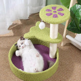 Maxbell Cat Scratcher Post Playing Climbing Tree Sisal Rope Wrapped Scratching Toy