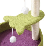 Maxbell Cat Scratcher Post Playing Climbing Tree Sisal Rope Wrapped Scratching Toy