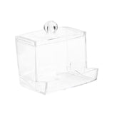 Maxbell Portable Rutin Chicken Feeder Acrylic for Poultry Farm Feeding Accessories without screws