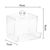 Maxbell Portable Rutin Chicken Feeder Acrylic for Poultry Farm Feeding Accessories without screws
