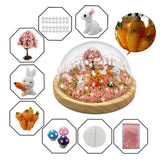 Maxbell DIY Rabbit Night Light Materials Micro Landscape Bunny Lamp for Baby Room