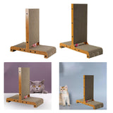 Maxbell Cat Scratcher T Shape Cat Scratch Pad with Ball Thickened for Pet Supplies 50cmx25.5cmx53cm