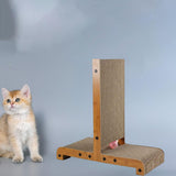 Maxbell Cat Scratcher T Shape Cat Scratch Pad with Ball Thickened for Pet Supplies 50cmx25.5cmx53cm
