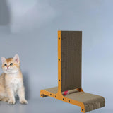 Maxbell Cat Scratcher T Shape Cat Scratch Pad with Ball Thickened for Pet Supplies 60.8cmx25cmx64cm