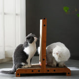 Maxbell Cat Scratcher T Shape Cat Scratch Pad with Ball Thickened for Pet Supplies 60.8cmx25cmx64cm