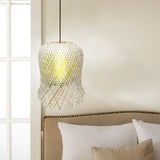 Maxbell Pendant Light Cover Ceiling Light Fixture Living Room Bamboo Lamp Shade