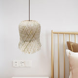 Maxbell Pendant Light Cover Ceiling Light Fixture Living Room Bamboo Lamp Shade