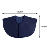 Maxbell Parrot Anti Scratch Shoulder Protector for Cockatiels Sun Conures Finches Blue