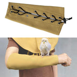 Maxbell Pet Anti Scratch Arm Protector Bird Pad Multi Functional for Pet Supplies Yellow