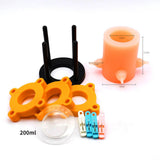 Maxbell Portable Pet Milk Feeding Multi Nozzles Silicone for Rabbit Whelping Kitten M