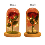 Maxbell light with Base Floral Crafts Valentines Day Home Decor Style A