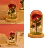 Maxbell light with Base Floral Crafts Valentines Day Home Decor Style A