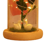 Maxbell light with Base Floral Crafts Valentines Day Home Decor Style D